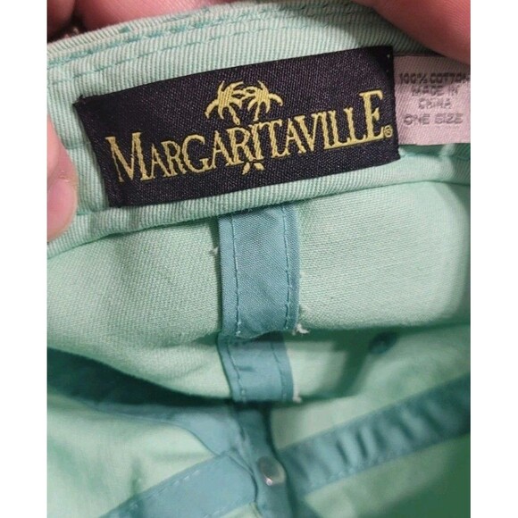 Margaritaville Island Blue Hat Embroidered Yellow Logo Adjustable Cap - Picture 6 of 6
